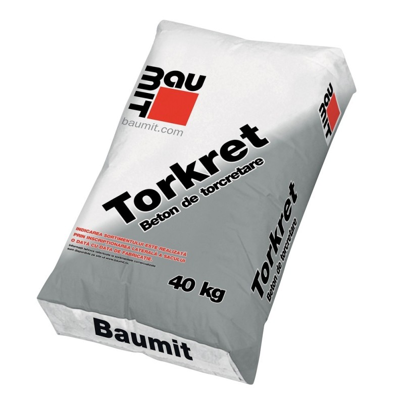 Beton de torcret cu priza accelerata Baumit Torkret 40 kg