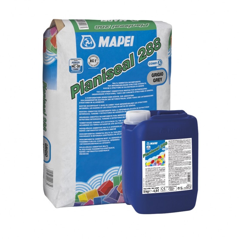 Hidroizolatie bicomponenta Mapei Planiseal 288 (A+B) 20+5 kg