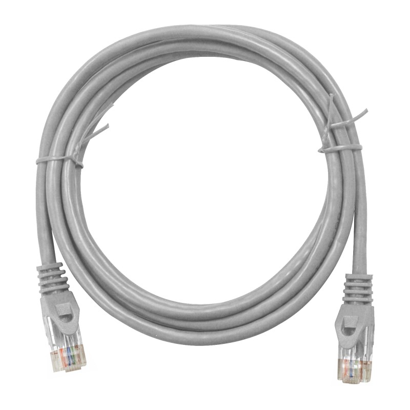 Patchcablu Cat.5e neecranat RJ45 gri 0,5m