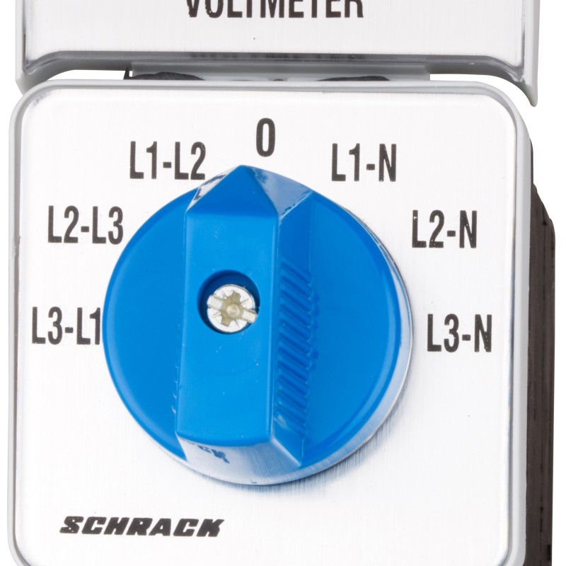 Comutator voltmetric de panou 3-poli/20 A