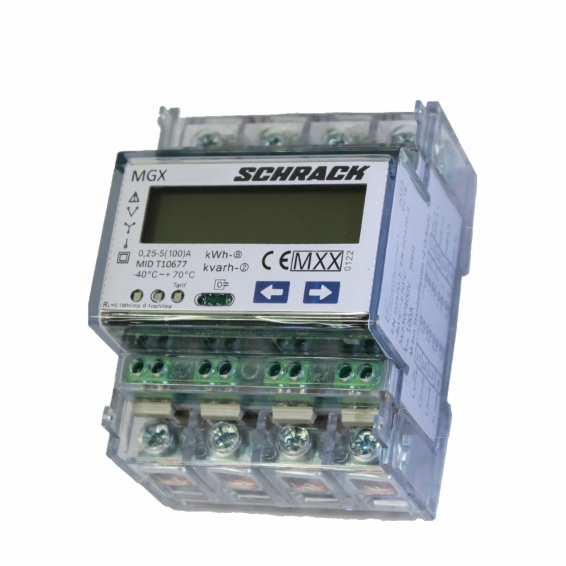 Contor digital kWh 1A/5A (6A),3f,2 tarife,MID cerere,Modbus